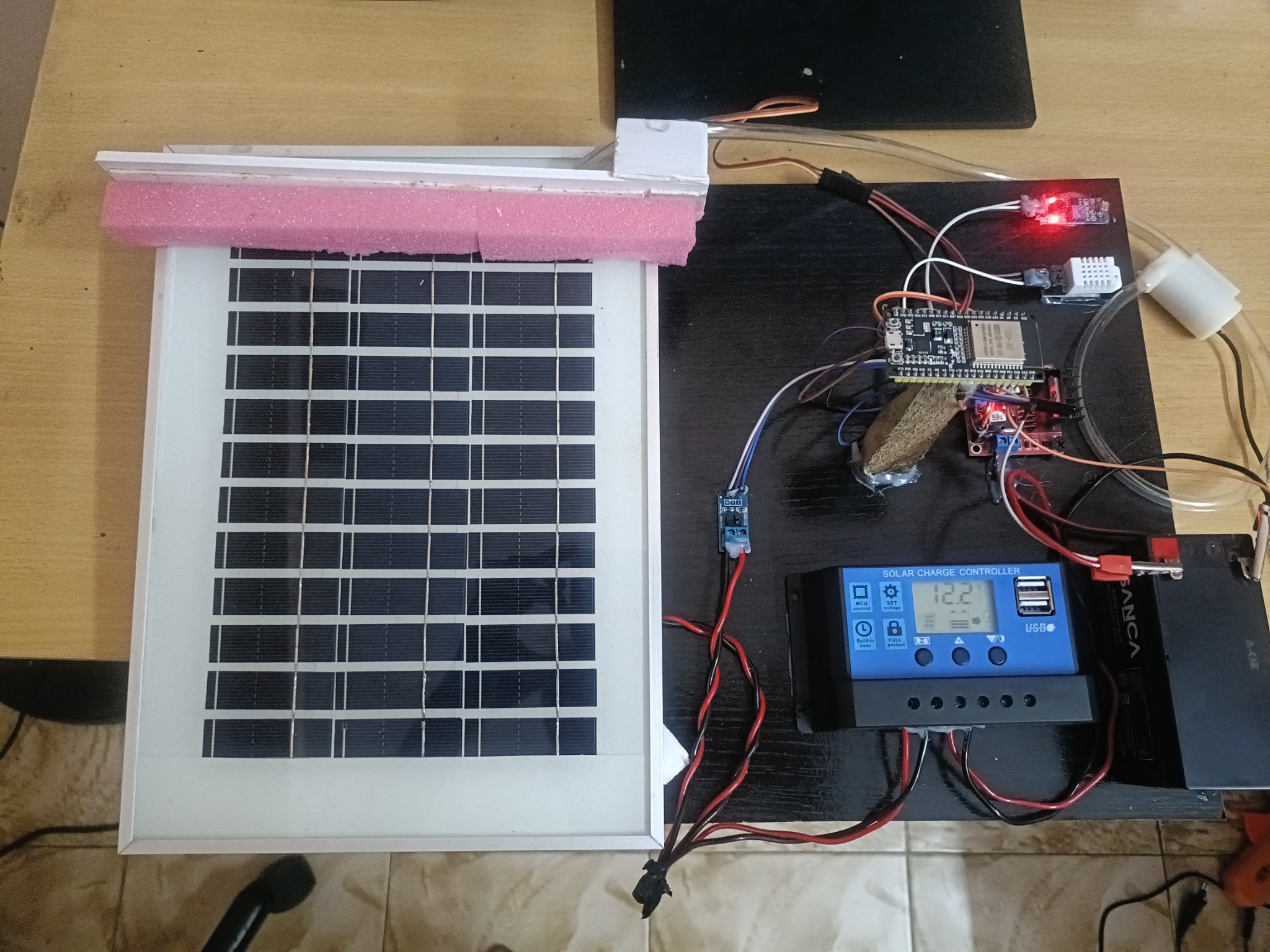 Solar Panel Monitoring and Control